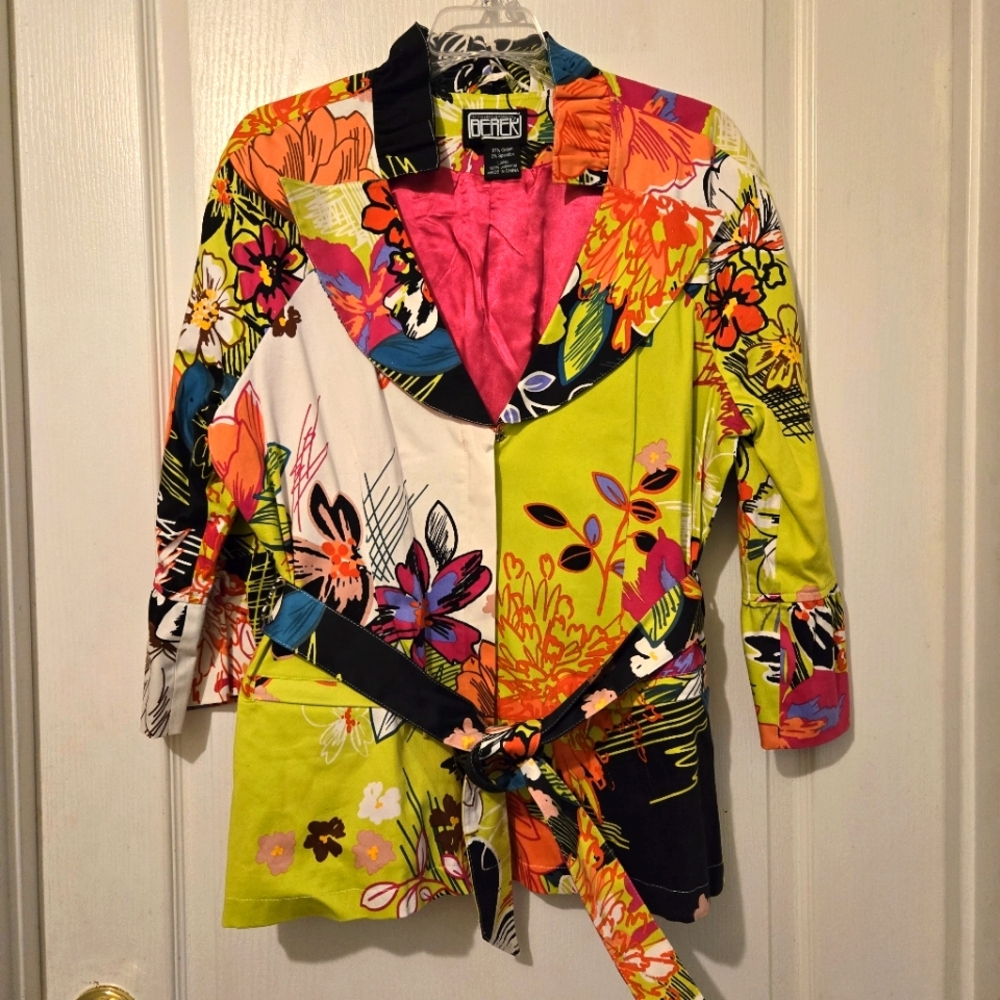 The Collective Works of Berek 2 Zip Up Blazer
